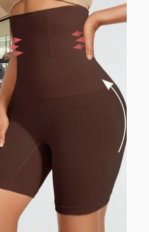 High-Waisted Shapewear Shorts – Tummy Control, & Waist Sculpting Shaper